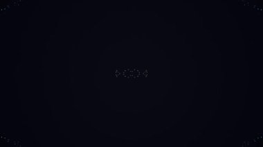 Gece gökyüzünde kayan yıldız uzak bir perspektiften bakıldığında gökyüzünde görünür.