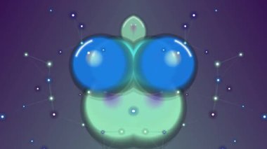 Soyut fraktal arkaplan. bilgisayar oluşturulmuş resim.