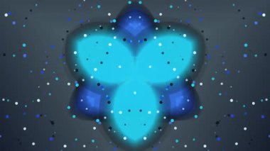 Geometrik şekil ve çizgilerle soyut arkaplan