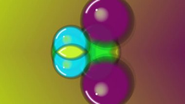 Renkli camlı soyut arkaplan