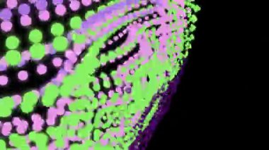 Resimsel bereketli fraktal desen resmi soyut arkaplan