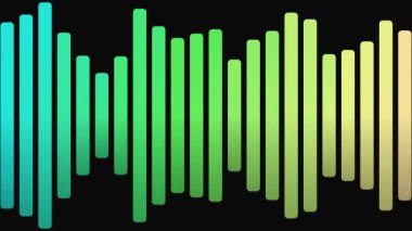 yeşil soyut arkaplan. 3D görüntüleme, 3D resimleme.