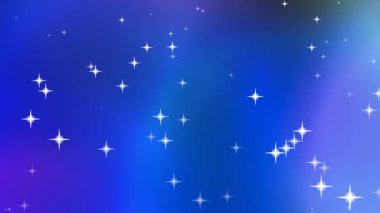 Açık Pembe, parlak yıldızlı Mavi vektör düzeni.