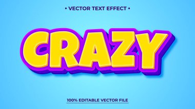 Bl üzerinde Sarı Dolgu ve Mor Özet ile Cesur Çılgın Metin Efekti