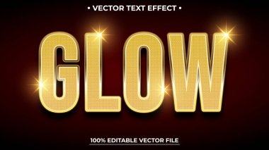 Editable text style effect Luxury Award Gold text style theme