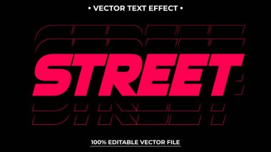 Sokak Giyimi Düzenlenebilir Metin Efekti, Düzenlenebilir Yazı Tipi Modern TemasıName