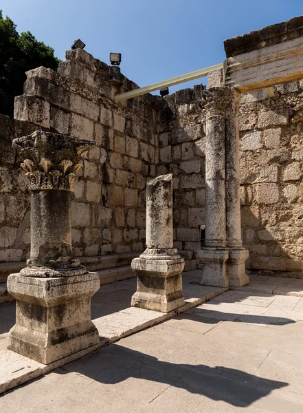 Sinagoga en Capernaum - Israel —  Fotos de Stock