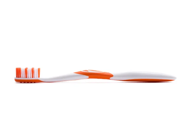 Cepillo de dientes aislado en blanco . — Foto de Stock