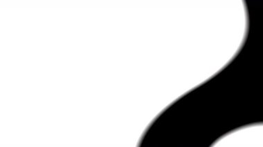 Sinema için siyah arka planda beyaz ışık sızıntısı var. Parlak beyaz ışık parlaması soyut hareketi bulanıklaştırıyor. Sinema düzenleme için pürüzsüz beyaz sızıntı soyut etkisi. 4K Video