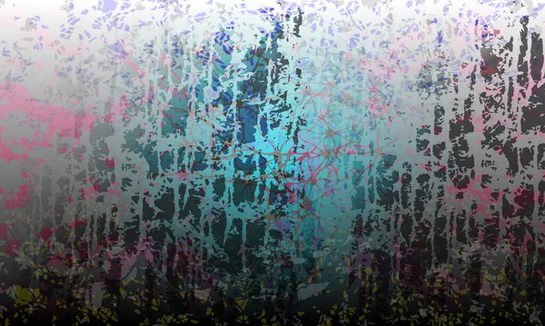 Soyut ve tuhaf renkli kaotik arkaplan.