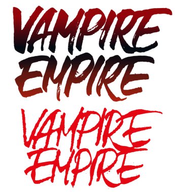 Vampir imparatorluğu vektörü..