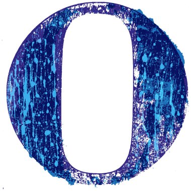 Grunge büyük harf damgalı. Yüksek detaylı vektör ofset yazı tipi.