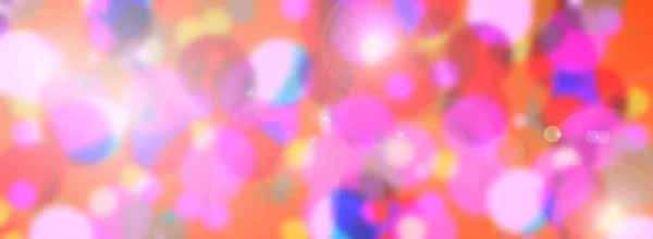 休日のカラフルなボケの背景 Blurred背景イラスト — ストック写真