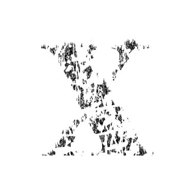 Kırık grunge pikselli küçük harf. Sanat yazı tipi..