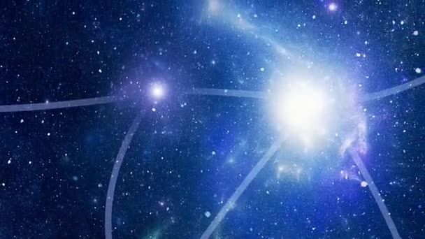 Constelação zodiacal "Capricornus " — Vídeo de Stock