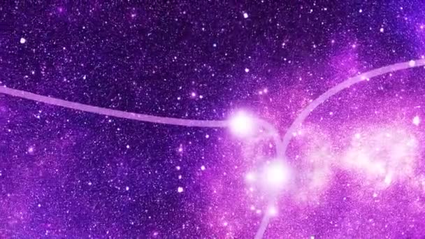 Constelación Lupus (Arriba ) — Vídeo de stock