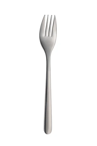 Modern fork isolated on white — Stock Photo, Image