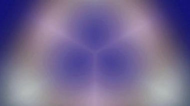 Yumuşak Radyasyon Işığı Efektleriyle Mor ve Mavi Dereceli Animasyon. Yumuşak, atmosferik desende yayılan yumuşak, değişken ışık eğimine sahip koyu mor bir tuval içeren sakin ve soyut bir arkaplan..