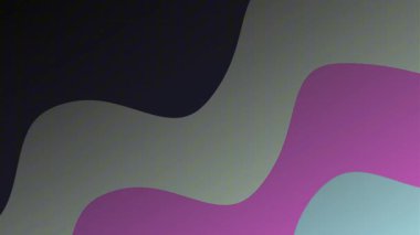 Dinamik, sivri uçlu geometrik dalgalar içeren yüksek kalite bir 4k hareket grafiği. Bu renkli soyut arkaplan modern dijital projeler ve yaratıcı tasarımlar için pürüzsüz mor ve yeşil gradyanlar kullanır..