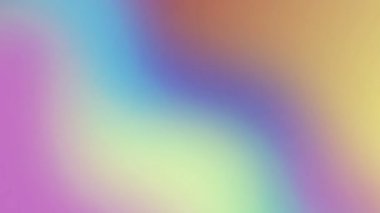Canlı gökkuşağı renkleri bu arkaplan videosunda düzgün bir şekilde harmanlanır