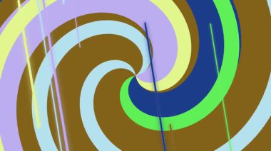 Soyut Renkli Sarmal Hareket Grafikleri Canlandırma Arkaplanı