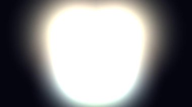 Beyaz Pembe ve Yeşil Renkli Parıldayan Işıkların Soyut Gösterimi