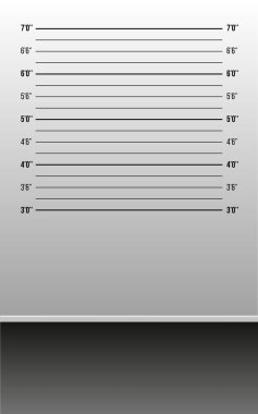 Polis teşhisinin arka planı, kopyalama alanı olan vektör illüstrasyonuName