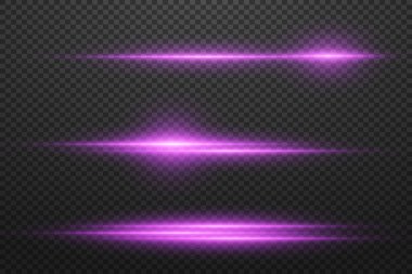 Açık mavi efekt yansımaları, mavi renkli neon aydınlatma. Parlak ışık lensi. Polis ışığı efektleri, çizgiler. Parlak yıldızlar, siyah arka planda parlayan kıvılcımlar. Vektör kırmızı ışık efekti