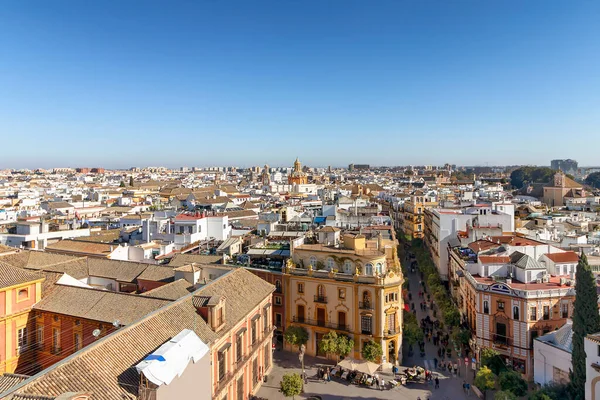 Aerial View Seville Andalusia Spain Europe — Stock Photo, Image