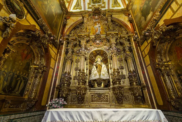 Avila Spanien September 2017 Statue Der Heiligen Teresa Der Kapelle — Stockfoto