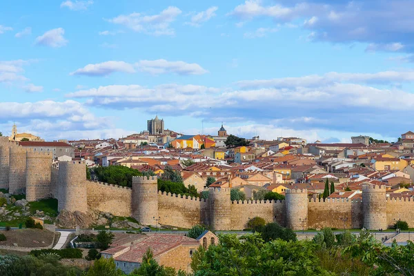 Murallas Ciudad Medieval Ávila España —  Fotos de Stock