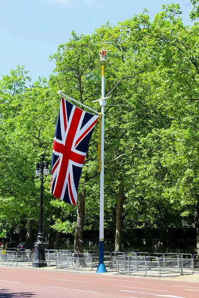 Bandera Del Reino Unido Mall — Foto de Stock