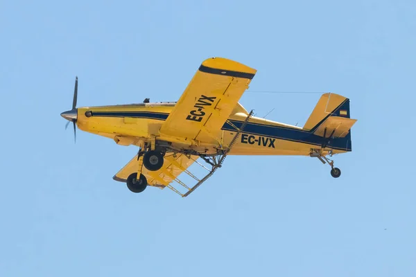 Huelva Spanien Juni 2021 Adefa Agricultural Fumigation Aircraft Lufttraktor 502B — Stockfoto