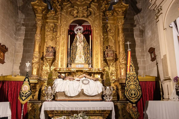 Puerto Santa Maria Cadiz Spain June 2021 Chapel Holy Burial — Stock Photo, Image