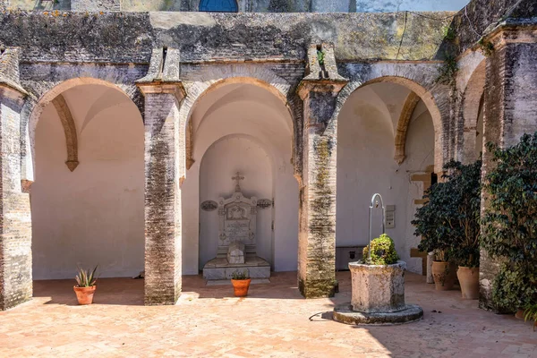 Medina Sidonia Cadiz Spanien Juni 2021 Kreuzgang Der Kirche Santa — Stockfoto