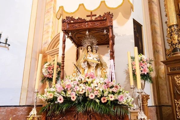 Cazorla Jaen Spain May 2021 Image Virgen Cabeza Patron Saint — Stock Photo, Image