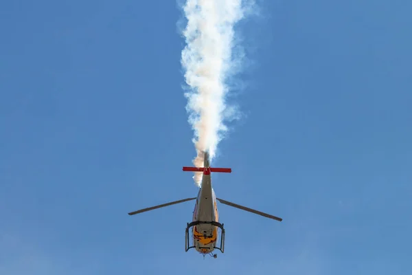 Sevilla Spanien Juli 2020 Airbus Helikopter 120 Colibri Från Vinge — Stockfoto