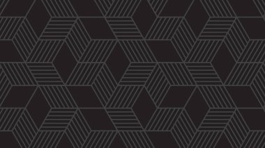 koyu BG keten altıgen arkaplan geometrik