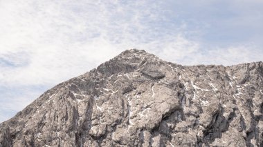 Zugspitzregion 'deki güzel Alman Dağları - Alpspitze. Yüksek kalite fotoğraf