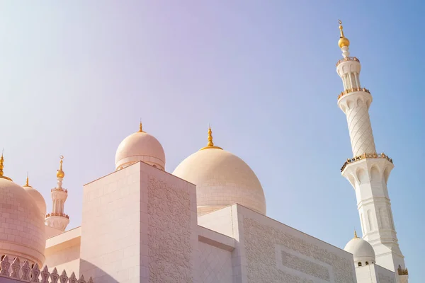 Погляд Прекрасну Шейх Яка Сонячний День Наздогнала Велику Мечеть Абу — стокове фото