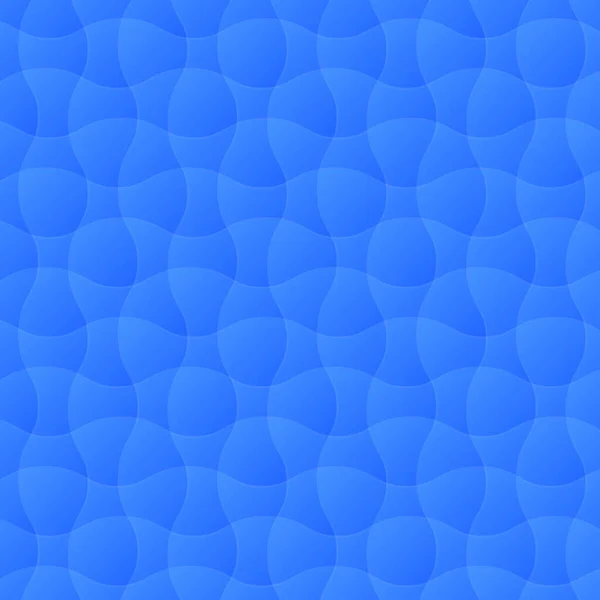 Des Lignes Lisses Croisent Bleu Dégradé Fond Abstrait Texture Vecteur — Image vectorielle