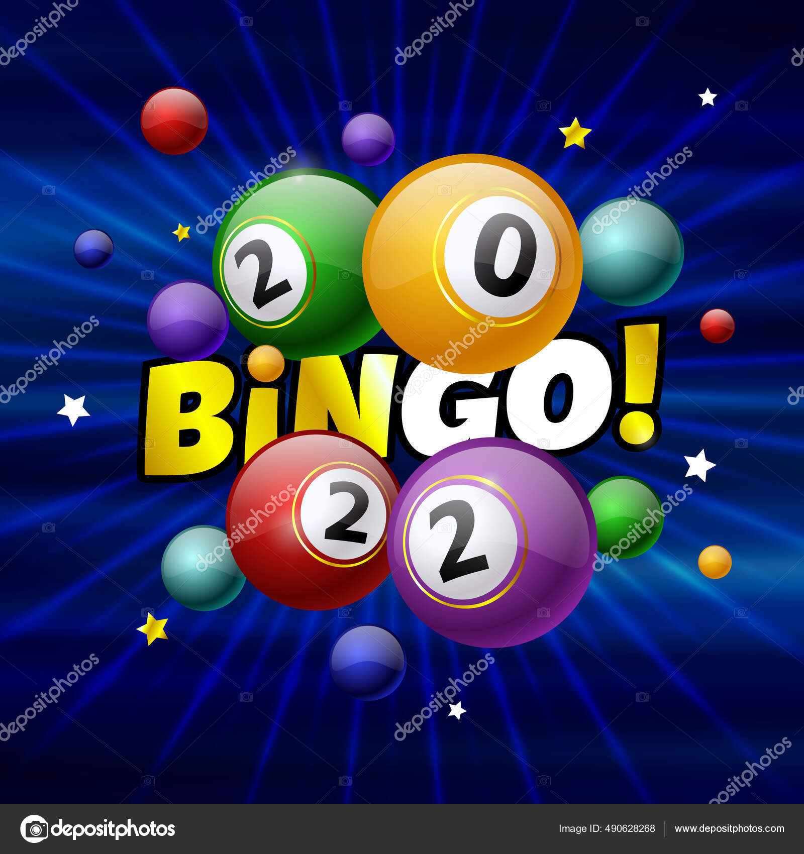 Bingo Das Bolas De Associação Do Bilhar 3d Ilustração Stock - Ilustração de  jogo, idéia: 29802889