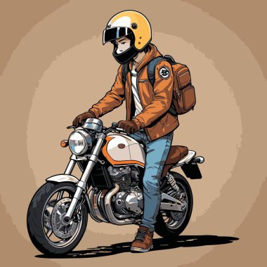 Geniş, dışavurumcu gözler, minimalist bir burun ve ağız ve biraz daha büyük bir kafa ile dengeli vücut oranlarına sahip, tipik anime özellikleri olan genç bir erkek karakterin yer aldığı temiz ve modern bir anime erkek vektör sanatı çizimi..