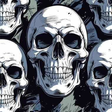 tasarım için kafatası vektör sanatı