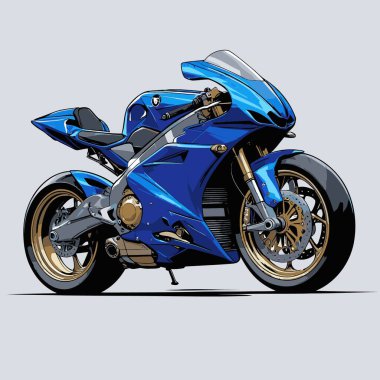 superbike vektör sanat komik biçimi