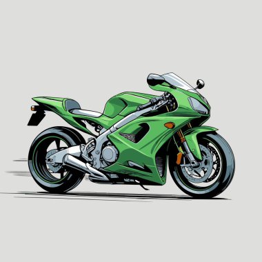 superbike vektör sanat komik biçimi