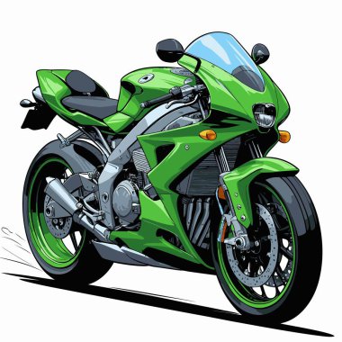 superbike vektör sanat komik biçimi