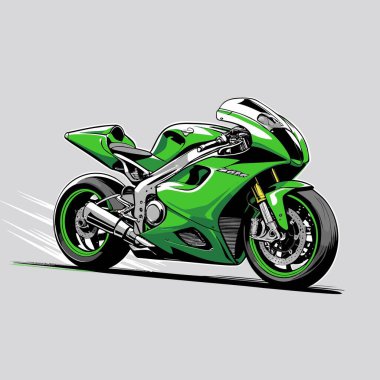 superbike vektör sanat komik biçimi
