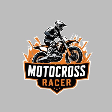 Aşırı off-road yarışlarından esinlenen cesur, dinamik ve enerjik bir tasarıma sahip bir motokros logo taşıyıcısı.