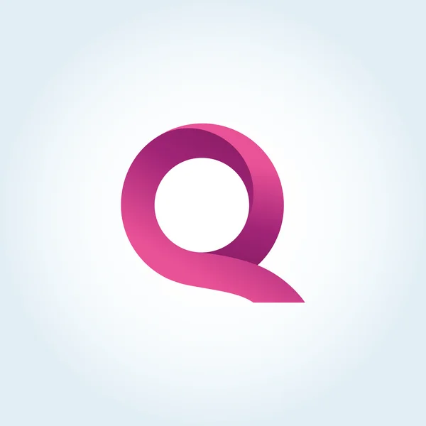 Logotipo letra Q — Vector de stock